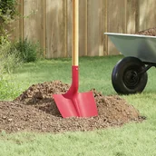 Łopaty i widły - vidaXL Głowica łopaty 4 pcs Czerwony 39,5 x 27,5 cm - miniaturka - grafika 1