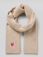 Apaszki i szaliki damskie - Szal z haftem model ‘MALIKA’ - miniaturka - grafika 1