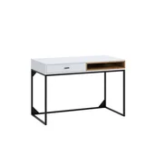 Biurka - Biurko OL-01 Olier GIB Meble Dąb Artisan / Czarny - miniaturka - grafika 1