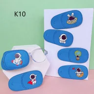 Akcesoria do bielizny - unbrand 6-częściowa opaska na oko do okularów, opaska na oczy do okularów, pojedyncza opaska na oczy na lewe i prawe oko na niedowidzenie leniwego ... - miniaturka - grafika 1