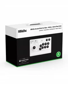 8BitDo Arcade Stick Xbox/PC White - Kontrolery gier na PC - miniaturka - grafika 1