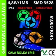 Pozostałe oświetlenie - LEDart LED zielona IP65 5 m 60 LED na metr - miniaturka - grafika 1