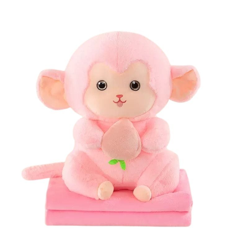 Urocza Małpka z Kocykiem – Prezent dla Malucha