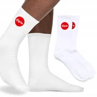 Skarpetki męskie - SKARPETKI Skarpety Męskie Zabawny wzór COCAINE PREZENT Śmieszne WZORY 39-45 - miniaturka - grafika 1