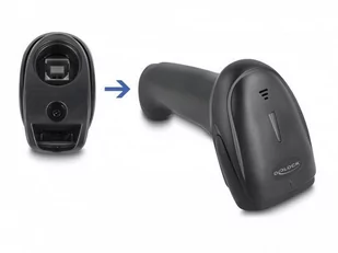 Delock Skaner kodów kreskowych 1D 2.4 GHz Bluetooth lub USB 90564 - Dodatki do drukarek i skanerów - miniaturka - grafika 3
