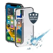 Etui i futerały do telefonów - Hama Etui na telefon komórkowy do Apple iPhone 14 "Protector" (przezroczyste etui na iPhone 14 z TPU, odporne na uderzenia bumper chroniące przed upadkiem, wodoodporne etui, elastyczna ochrona - miniaturka - grafika 1