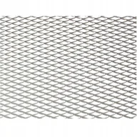 Akcesoria tuningowe - Siatka Aluminiowa Tuningowa Srebrna Oczka Małe - miniaturka - grafika 1