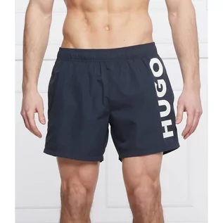 Kąpielówki męskie - Hugo Bodywear Szorty kąpielowe ABAS | Regular Fit - grafika 1