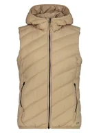 Kamizelki damskie - CMP Kamizelka pikowana w kolorze beżowym - miniaturka - grafika 1