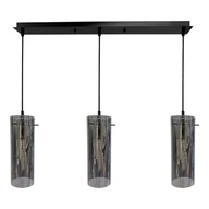Lampy sufitowe - Padova lampa wisząca 3xE27 czarna ML1073 - miniaturka - grafika 1