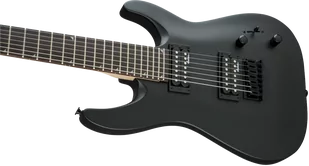 Jackson JS Series Dinky Arch Top JS22-7 DKA HT Amaranth Fingerboard Satin Black - Gitary elektryczne - miniaturka - grafika 3