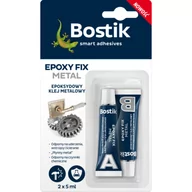 Kleje i inne preparaty budowlane - Epoksydowy klej metalowy BOSTIK EPOXY FIX METAL 2 x 5 ml - miniaturka - grafika 1