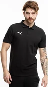 Koszulki męskie - Puma Koszulka męska Puma Team Goal Casuals Polo czarna 658605 03 XL - miniaturka - grafika 1