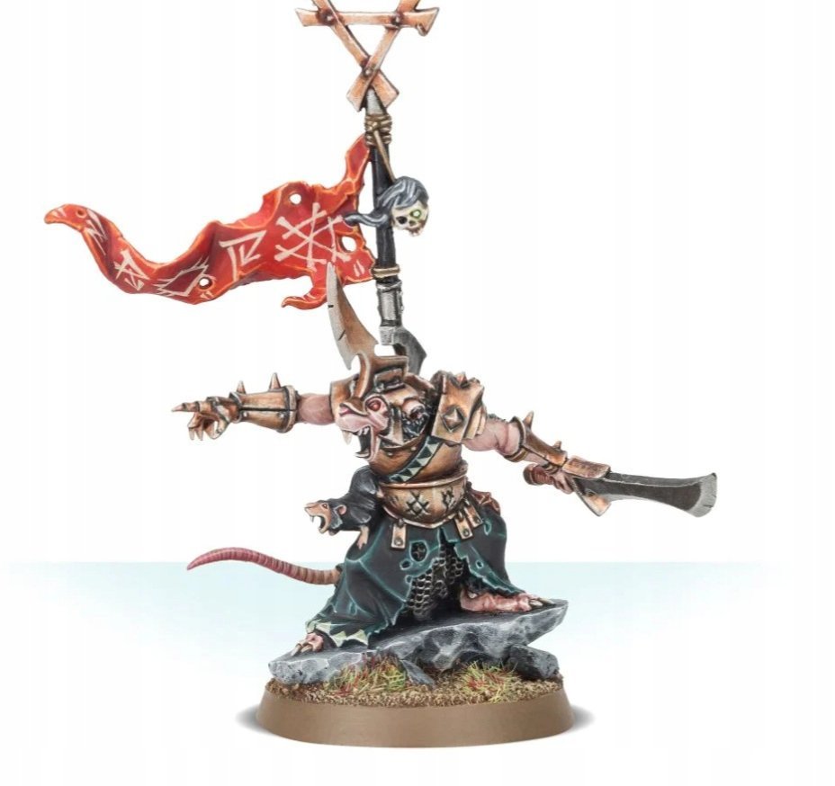 Figurka Games Workshop Warhammer Skaven Clawlord Age of Sigmar Warlord