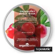 Maseczki do twarzy - Organic Series Cranberry Algae Mask Maska algowa żurawinowa 200 ml - miniaturka - grafika 1