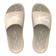 Klapki i japonki męskie - Speedo Klapki męskie | Suwaki basenowe | Szybkoschnące, Pale Tan, 11 UK, Jasnobrązowy, 43.5 EU - miniaturka - grafika 1