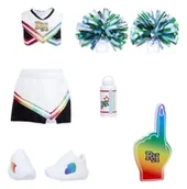 Akcesoria dla lalek - Rainbow High Fashion Pack Pep Rally Zestaw ubrań dla lalek - miniaturka - grafika 1
