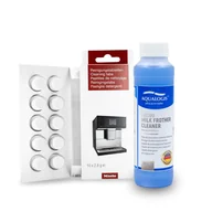 Akcesoria i części do ekspresów do kawy - Zestaw Miele, 0270530 Tabletki Czyszczące 10szt, Aqualogis Latteo 250ml - miniaturka - grafika 1