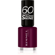 Lakiery do paznokci - Rimmel Lakier 60 Seconds 712 bery pop - miniaturka - grafika 1