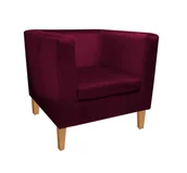 Fotele - Fotel Monaco nogi buk MG02 - miniaturka - grafika 1