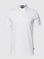 Koszulki męskie - Koszulka polo z napisem z logo - miniaturka - grafika 1