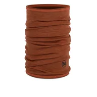 Szaliki i chustki dla dzieci - Komin Buff Merino Lightweight Solid 113020.330.10.00 - brązowy - miniaturka - grafika 1