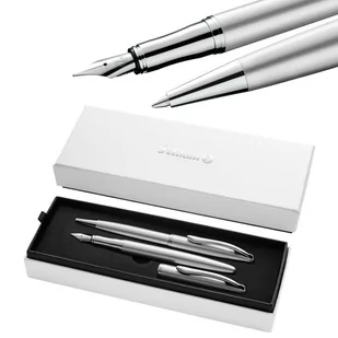 Pióro wieczne Jazz Noble Elegance + długopis Silv - PELIKAN - Pióra wieczne - miniaturka - grafika 1