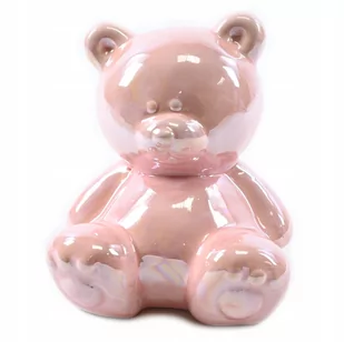 SKARBONKA CERAMICZNA OTWIERANA MIŚ NA OSZCZĘDNOŚCI PREZENT RÓŻNE KOLORY - Skarbonki - miniaturka - grafika 1