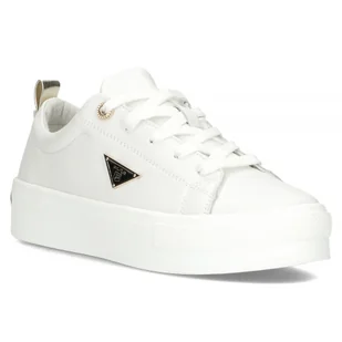 Buty sneakersy damskie skórzane na platformie Filippo 3533 białe-36 - Sneakersy damskie - miniaturka - grafika 1