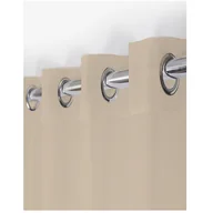 Firany - Firana na kółkach Zinnia 140 x 260 cm beż - miniaturka - grafika 1