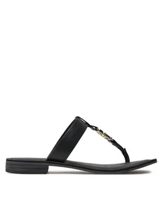 Tommy Hilfiger Japonki Th Elevated Sandal FW0FW07174 Czarny - Klapki i japonki damskie - miniaturka - grafika 1