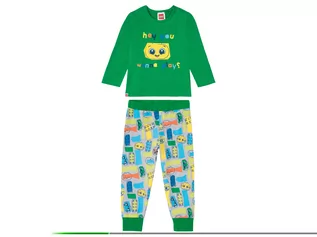 Piżamy chłopięce - LEGO LEGO Piżama chłopięcaze wzorem Duplo (74/80, Zielony) - grafika 1