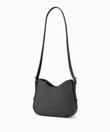 Torebki damskie - PUCCINI Torebka damska trapezowa czarna - miniaturka - grafika 1