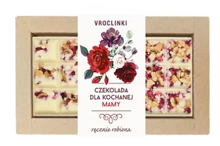 Czekolada biała z malinami i orzechami laskowymi - Dzień mamy kwiaty - Czekolada - miniaturka - grafika 1