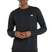 Koszulki męskie - Koszulka męska New Balance MT51802BK - czarna - miniaturka - grafika 1