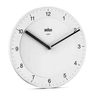 Braun Zegar radiowy ścienny BC06W - biały BC06W - Zegary - miniaturka - grafika 1
