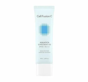 Cell Fusion C Aquatica SPF50+ PA++++ intensywnie nawilżający krem przeciwsłoneczny 50 ml - Kremy do twarzy z filtrem Cell Fusion C Aquatica SPF50+ PA++++ intensywnie nawilżający krem przeciwsłoneczny 50 ml - Kremy do twarzy z filtrem - miniaturka - grafika 1