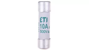 ETI Wkładka topikowa cylindryczna 10x38 gG 10A 002620007 - Bezpieczniki elektryczne - miniaturka - grafika 2