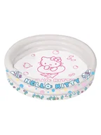 Baseny ogrodowe - Happy People Brodzik "Hello Kitty" w kolorze białym - 18 m+ - miniaturka - grafika 1