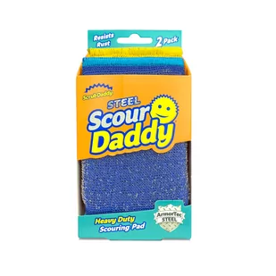 Scour Daddy Steel Magiczna Gąbka - Ściereczki, gąbki, czyściki - miniaturka - grafika 1