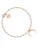 Bransoletki - Bransoletka z księżycem z różowego złota - miniaturka - grafika 1