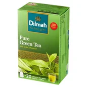 Herbata - Dilmah PURE GREEN TEA herbata zielona ekspresowa 20 torebek - miniaturka - grafika 1