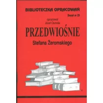 Biblios Przedwiośnie Stefana Żeromskiego - zeszyt 23 - Józef Osmoła - Lektury szkoła podstawowa - miniaturka - grafika 1