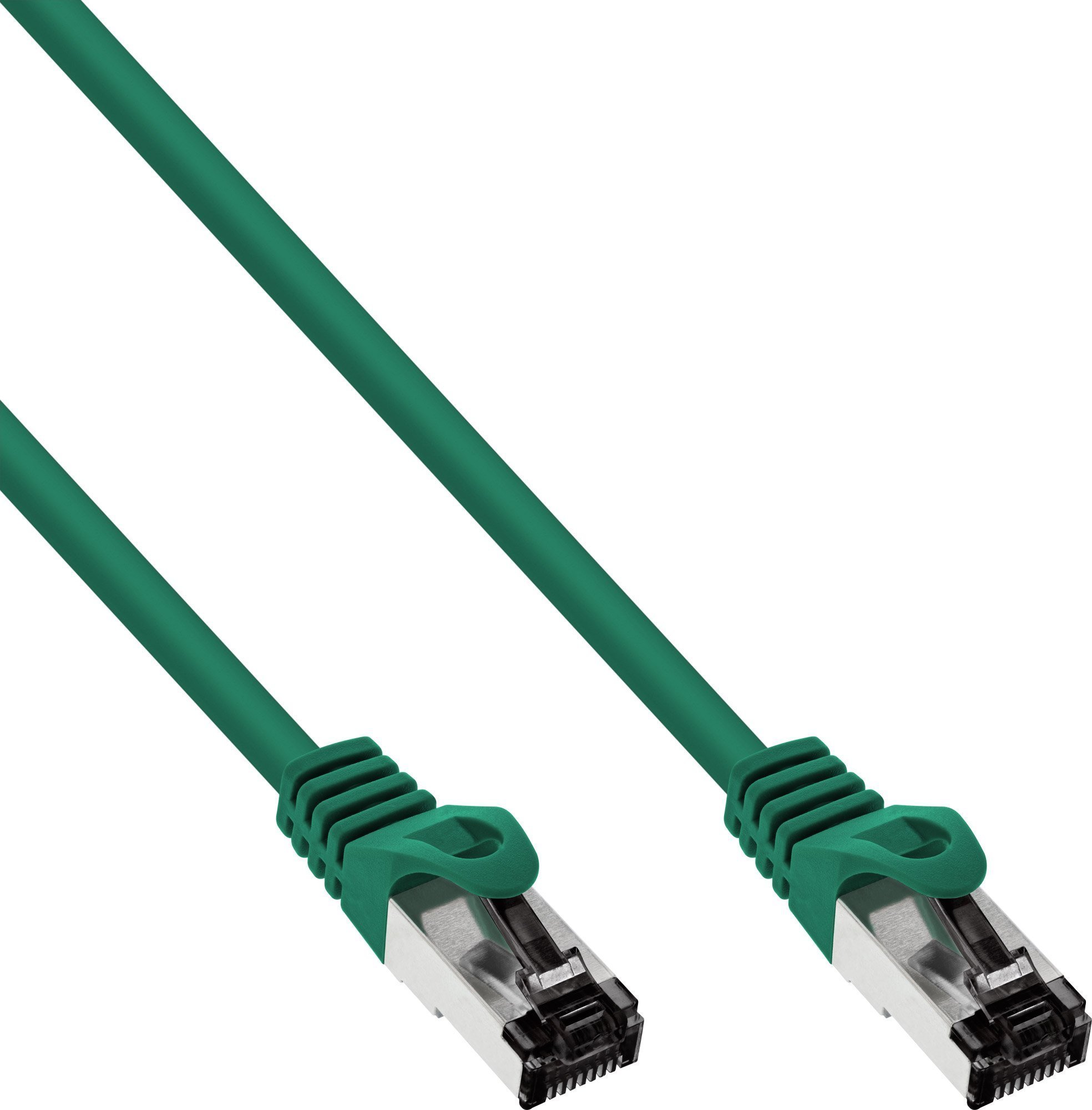 InLine InLine® Patch Cable S/FTP PiMF Cat.8.1 halogen free 2000MHz green 0.25m