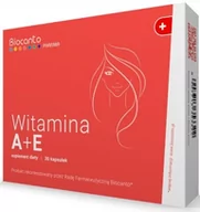 Witaminy i minerały - Biocanto, Suplement diety z witaminą A + E, 30 kaps. - miniaturka - grafika 1