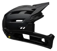 Kaski rowerowe - Bell, Kask full face, Super Air R MIPS Spherical, czarny-mat, rozmiar M - miniaturka - grafika 1