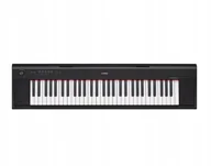 Instrumenty klawiszowe - Yamaha NP-12B - keyboard instrument klawiszowy czarny - miniaturka - grafika 1