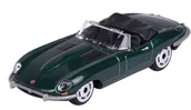 Samochody i pojazdy dla dzieci - MAJORETTE JAGUAR E-TYPE ZIELONY 291B-1 1:57 - miniaturka - grafika 1