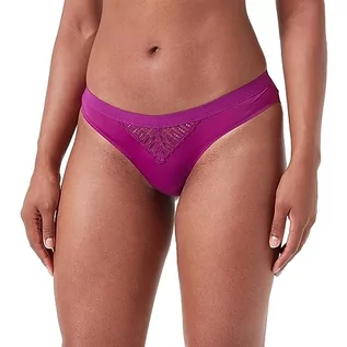 Majtki damskie - Triumph Damskie figi Aura Spotlight Conscious Brazylijskie, Violet, 40 - grafika 1