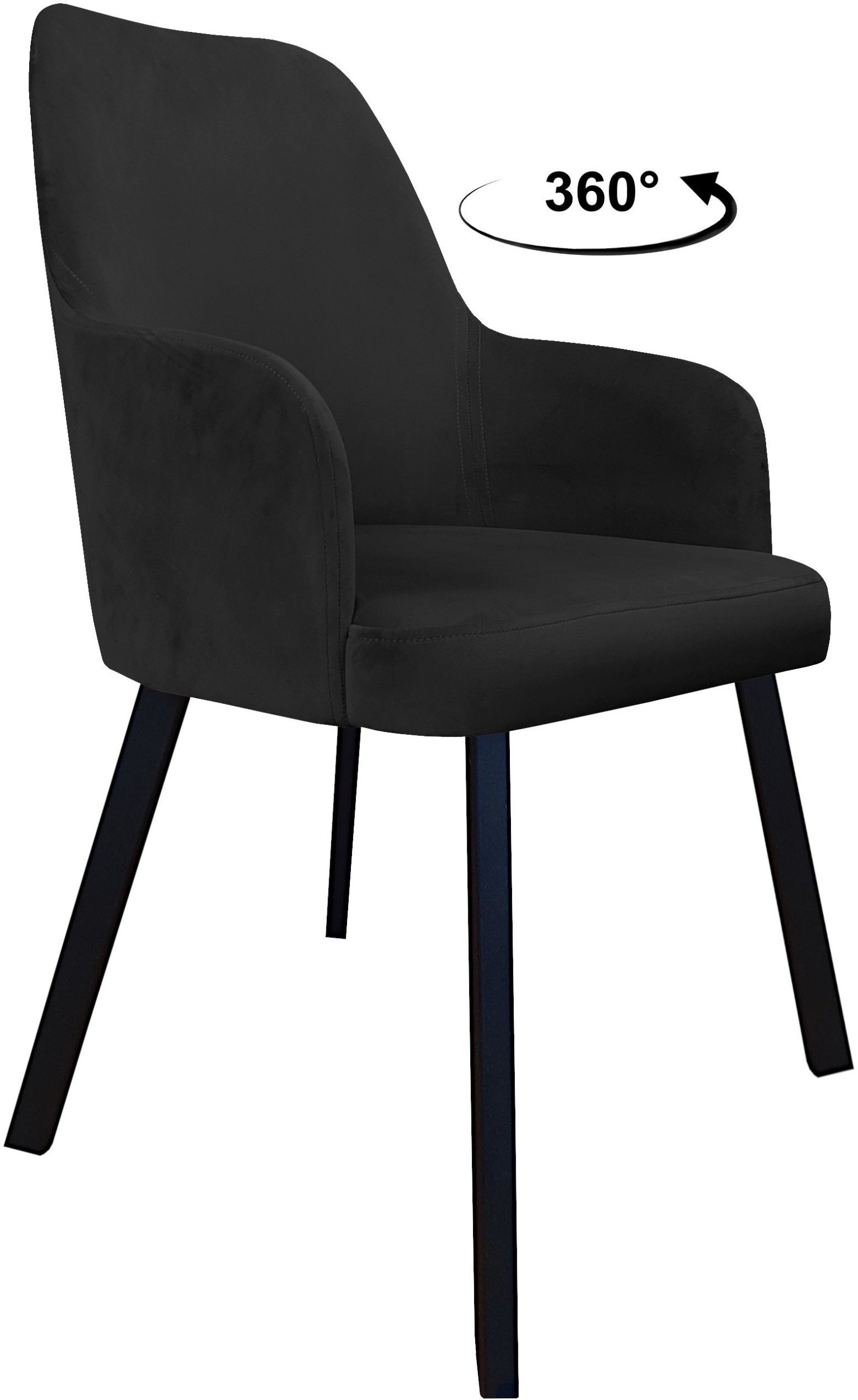 Krzesło obrotowe WESTA noga Profil czarna MG19